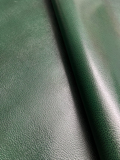 Cuir de chèvre vert sapin