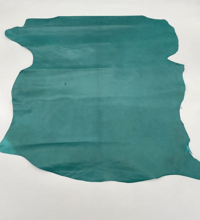 Cuir de chevreau turquoise